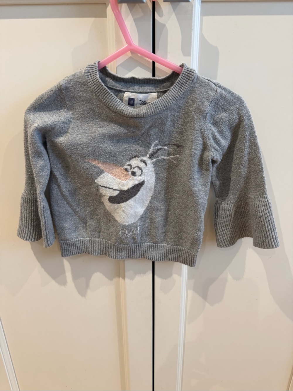 Disney x gap 12-18m Gray Olaf Knit Sweater for Kids